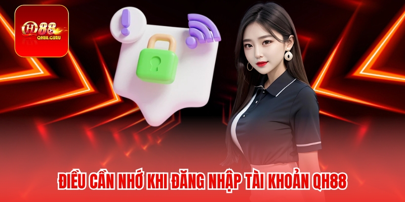 Điều cần nhớ khi đăng nhập tài khoản QH88